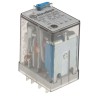 Finder Power Relay 24V DC Coil, 10A Switching Current, 3PDT Contact Configuration 55.33.9.024.0010