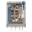Finder Power Relay 24V DC Coil, 10A Switching Current, 3PDT Contact Configuration 55.33.9.024.0010