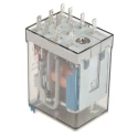 Finder Power Relay 24V DC Coil, 10A Switching Current, 3PDT Contact Configuration 55.33.9.024.0010
