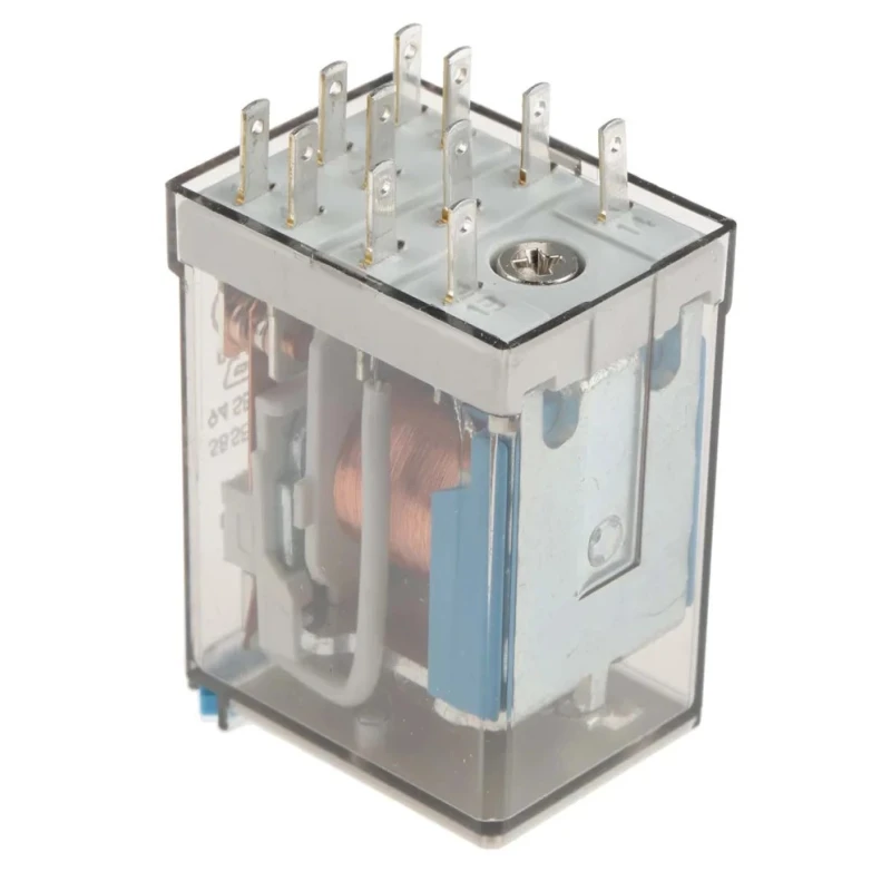 Finder Power Relay 24V DC Coil, 10A Switching Current, 3PDT Contact Configuration 55.33.9.024.0010