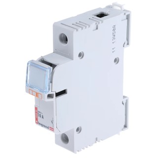 Legrand Miniature Circuit Breaker 1-Pole 10A 400V AC DIN Rail Mount Screw Cage Terminal 0 058 10