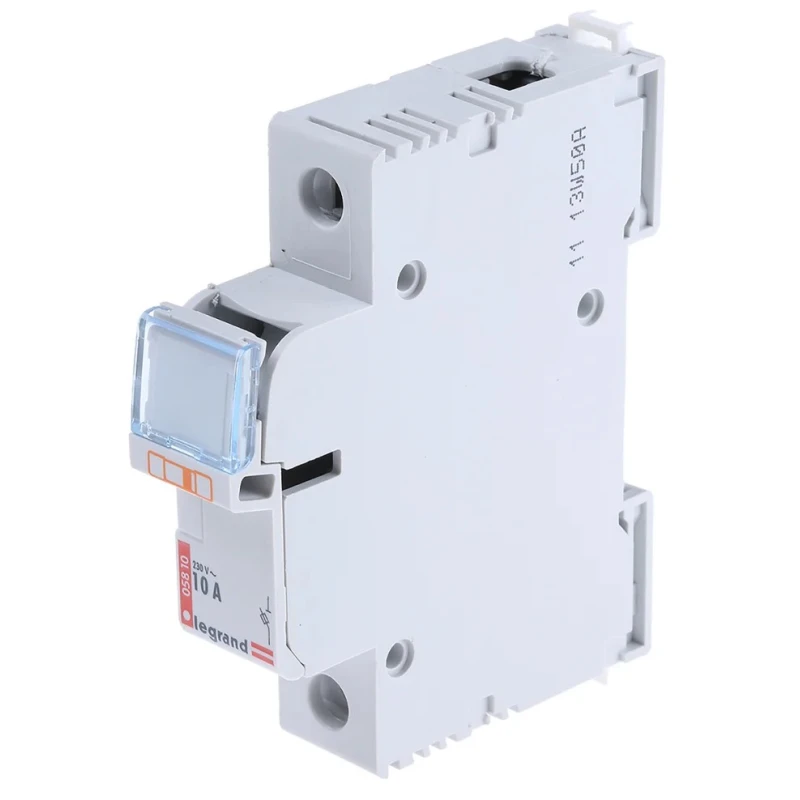 Legrand Miniature Circuit Breaker 1-Pole 10A 400V AC DIN Rail Mount Screw Cage Terminal 0 058 10