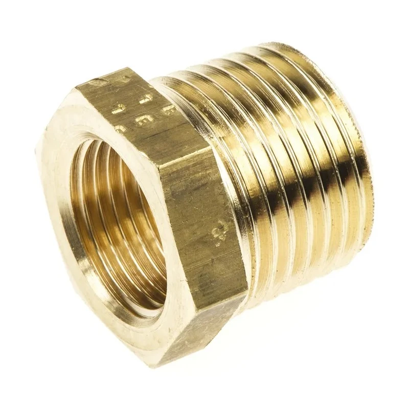 Legris Pneumatic Brass Pipe Fitting BSPT BSPP Reducer Male R 1/2 in to Female G 3/8 in 0163 21 17
