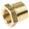 Legris Pneumatic Brass Pipe Fitting BSPT BSPP Reducer Male R 1/2 in to Female G 3/8 in 0163 21 17