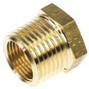 Legris Pneumatic Brass Pipe Fitting BSPT BSPP Reducer Male R 1/2 in to Female G 3/8 in 0163 21 17