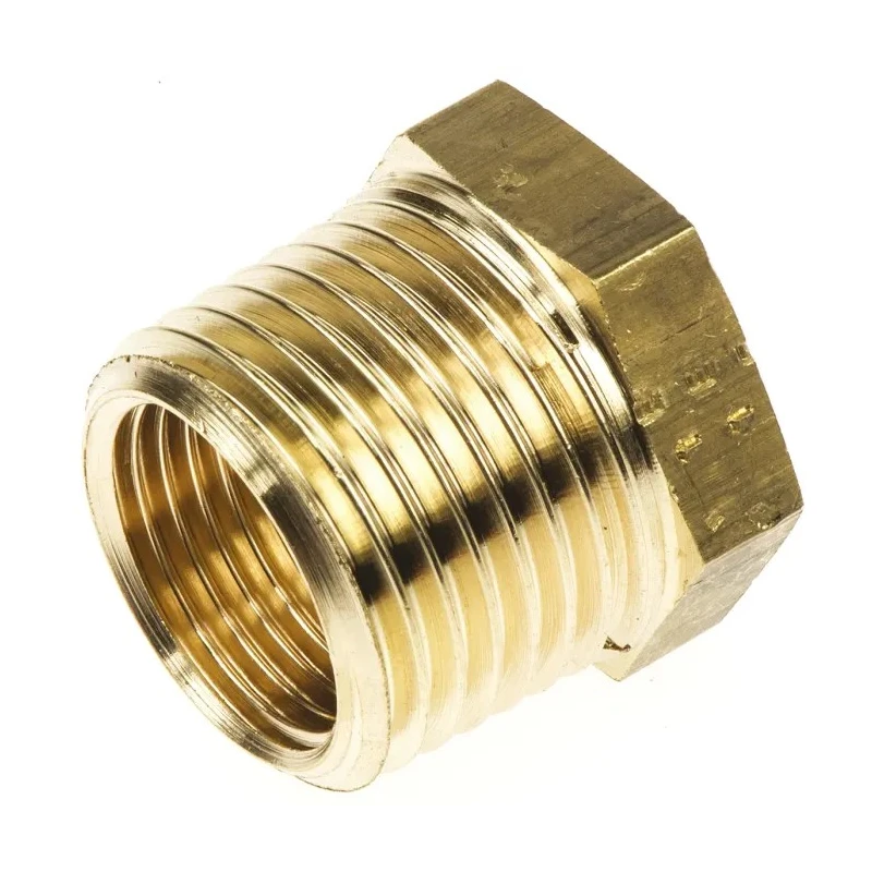 Legris Pneumatic Brass Pipe Fitting BSPT BSPP Reducer Male R 1/2 in to Female G 3/8 in 0163 21 17