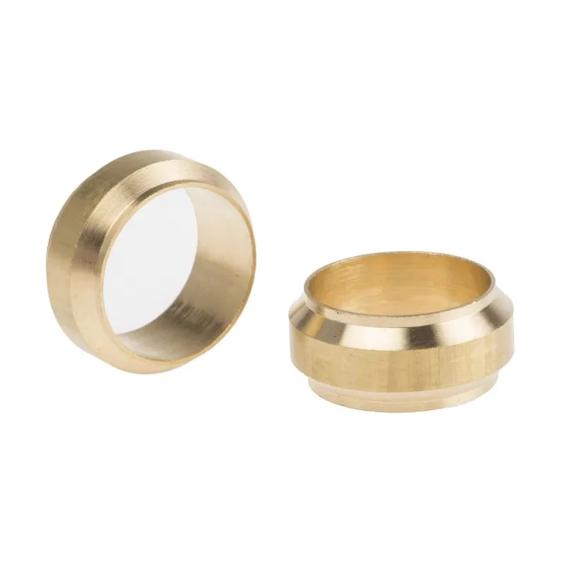 Legris Pneumatic Fitting Brass Compression Olive Pipe Fitting Female Metric 1/2 in 0124 16 00