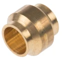 Legris Pneumatic Fitting Brass Compression Olive Female Metric 1/2 in to Female 0124 04 00