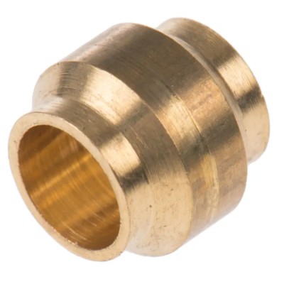 Legris Pneumatic Fitting Brass Compression Olive Female Metric 1/2 in to Female 0124 04 00