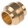 Legris Pneumatic Fitting Brass Compression Olive Female Metric 1/2 in to Female 0124 04 00