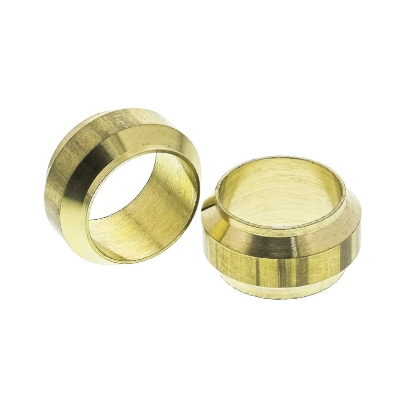 Legris Pneumatic Brass Compression Olive Fitting Female Metric 1/2 in, Operating Temperature 100°C 0124 12 00
