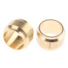 Legris Pneumatic Fitting Brass Pipe Fitting Compression Olive Female Metric 1/2 in to Female 0124 08 00