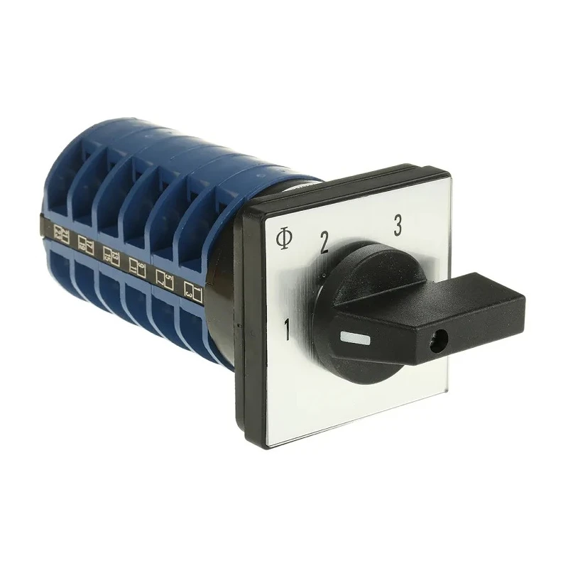 Kraus & Naimer Panel Mount 4 Position 3 Pole 32A Cam Switch 690V C26.A271/GBA001.E