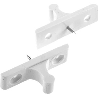 Pinet Plastic Roller Catch Roller Catch, Plastic, Length 34.0mm, Width 10.0mm, Model 293-7847