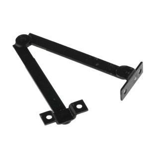 Pinet Black Zinc Plated Steel Right Handed Lid Stay 80mm 293-7904