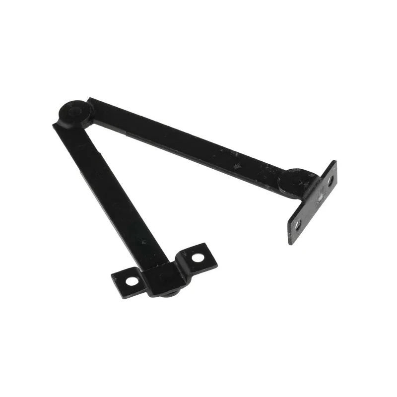 Pinet Black Zinc Plated Steel Right Handed Lid Stay 80mm 293-7904