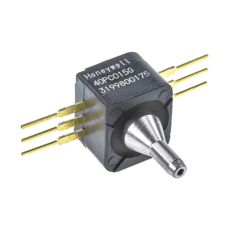 Honeywell Amplified Pressure Sensor 0 to 15 psi, Relative Reading, PCB Terminal, Silicone Housing 40PC015G1A