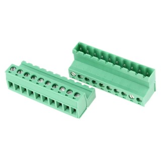 Phoenix Contact IC 2.5/10-ST-5.08 Series Pluggable Terminal Block 10-Contact 5.08 mm Pitch 12A 320V Germany 1786255