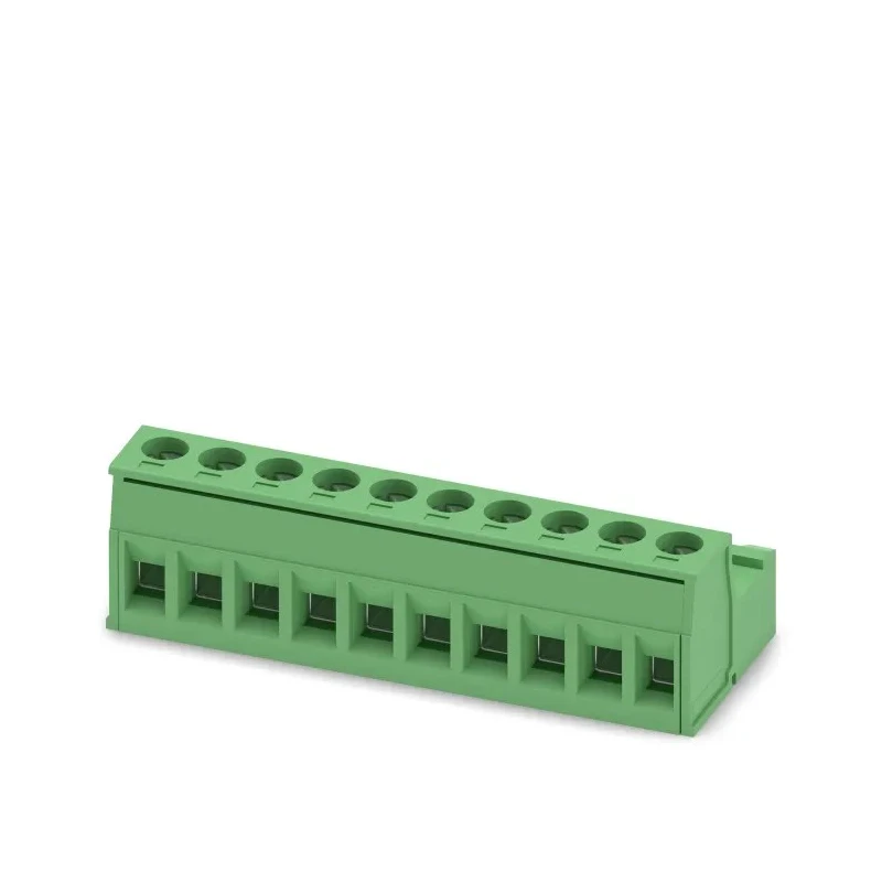 Phoenix Contact IC 2.5/10-ST-5.08 Series Pluggable Terminal Block 10-Contact 5.08 mm Pitch 12A 320V Germany 1786255
