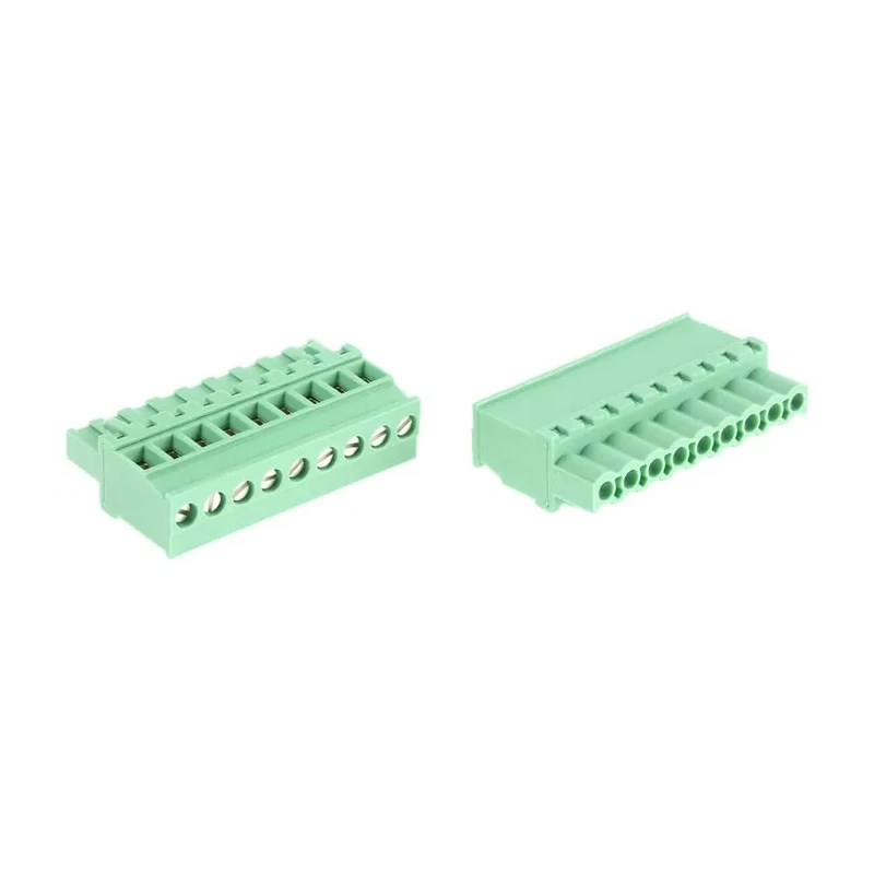Phoenix Contact MVSTBR 2.5/9-ST-5.08 Series Pluggable Terminal Block, 9-Contact, 5.08 mm Pitch, 1 Row, 12A, 320V 1792317