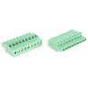 Phoenix Contact MVSTBR 2.5/9-ST-5.08 Series Pluggable Terminal Block, 9-Contact, 5.08 mm Pitch, 1 Row, 12A, 320V 1792317