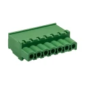 Phoenix Contact MVSTBR 2.5/7-ST-5.08 Series Pluggable Terminal Block, 7-Contact, 5.08 mm Pitch, 1 Row, Screw 1792294