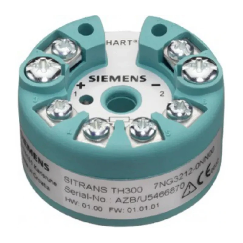 Siemens SITRANS TH300 Temperature Transmitter PT100 Input Digital Output 36V Operating 40°C to 85°C TH300
