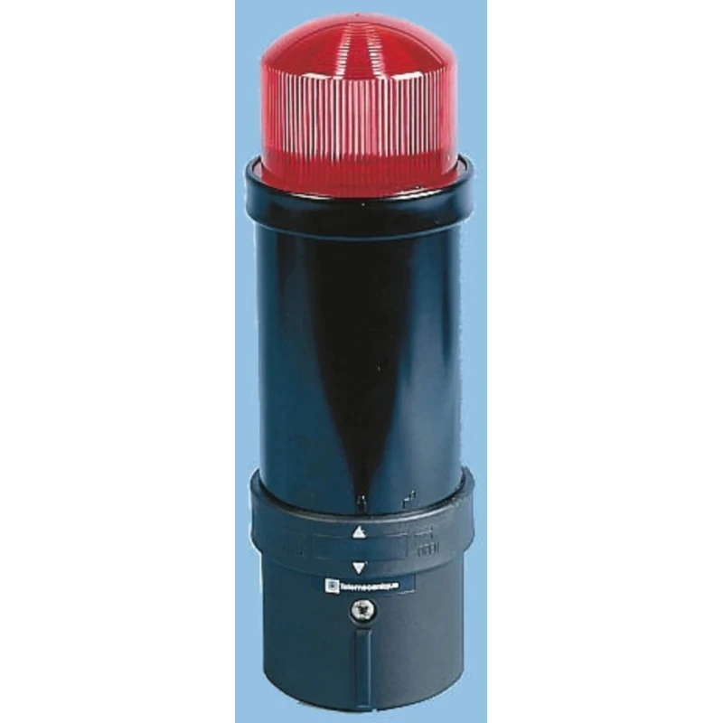 Schneider Electric Harmony XVB Series Red Beacon 230V AC Flashing Base with Discharge Tube Bulb IP65 XVBL6M4