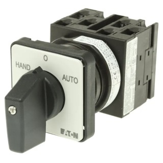 Eaton Cam Switch, 3 Position 45 ° Toggle Actuator, 20A, Flush Mount, IP65, Model 78628224 T0-3-15433/E/EZ-P1(RS294-7765)