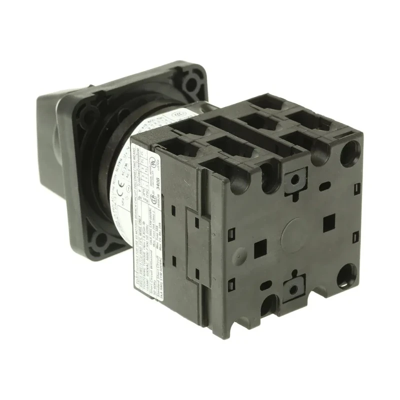 Eaton Cam Switch, 3 Position 45 ° Toggle Actuator, 20A, Flush Mount, IP65, Model 78628224 T0-3-15433/E/EZ-P1(RS294-7765)