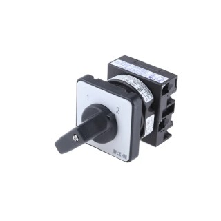 Eaton 2 Position 90 ° Knob Actuator Cam Switch 20 A 690 V AC Rated Voltage 78628225 T0-1-8220/E/EZ-P1(RS294-7771)