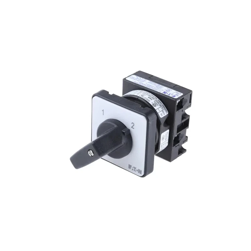 Eaton 2 Position 90 ° Knob Actuator Cam Switch 20 A 690 V AC Rated Voltage 78628225 T0-1-8220/E/EZ-P1(RS294-7771)
