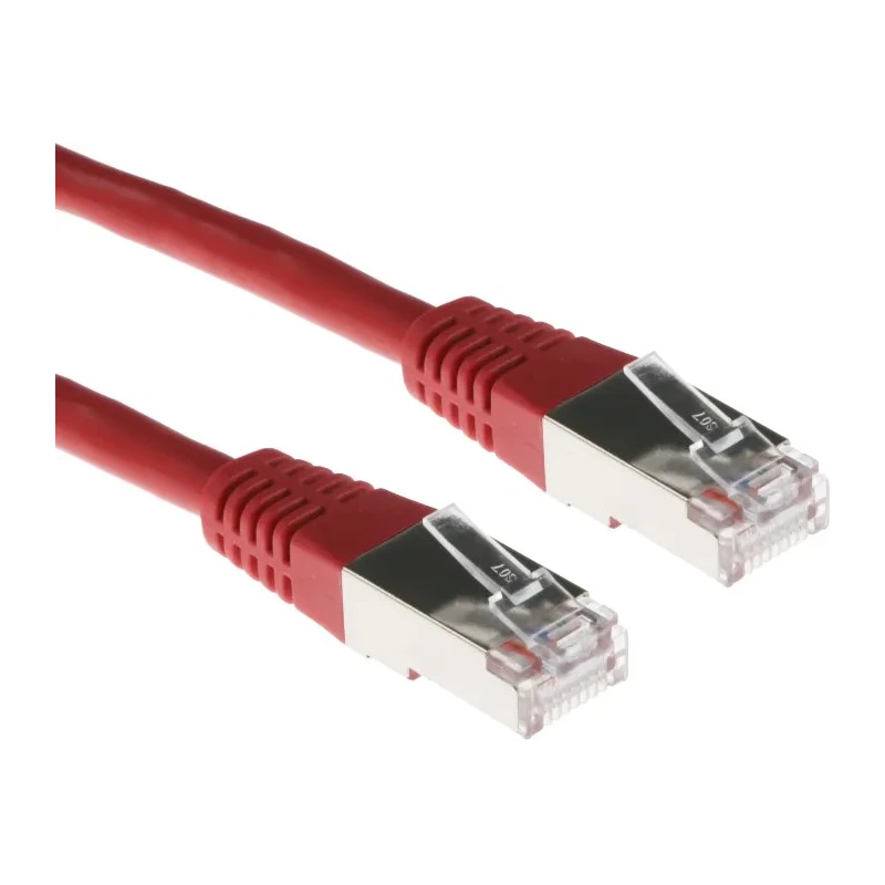 RS PRO Cat5 Ethernet Cable 5 m Red RJ45 Male to RJ45 Male F/UTP PVC 294-8409
