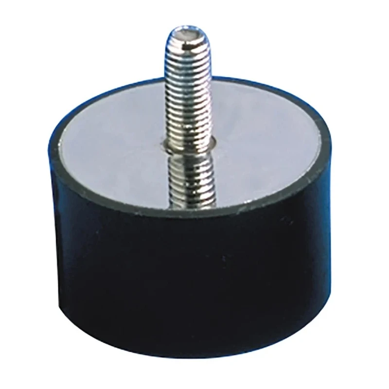 Paulstra Hutchinson Cylindrically Shaped M8 Anti-Vibration Mount Male Buffer Foot 50 daN Compression 25.5 mm OD 511275