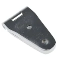 Pinet Chrome Plated Brass Strap Hinge Screw Fixing 30 mm x 98.5 mm x 3 mm 293-7695