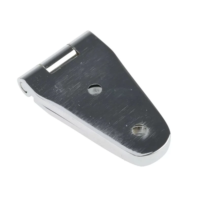 Pinet Chrome Plated Brass Strap Hinge Screw Fixing 30 mm x 98.5 mm x 3 mm 293-7695