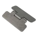 Pinet Steel Butt Hinge with Removable Pin, Screw Fixing, 62 mm Length x 44 mm Width x 2 mm Thickness 50-1-3309