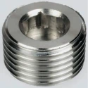 Legris Pneumatic Fitting Stainless Steel Pipe Fitting Straight Hexagon Plug Male Threaded 1/8 in 0285 10 00