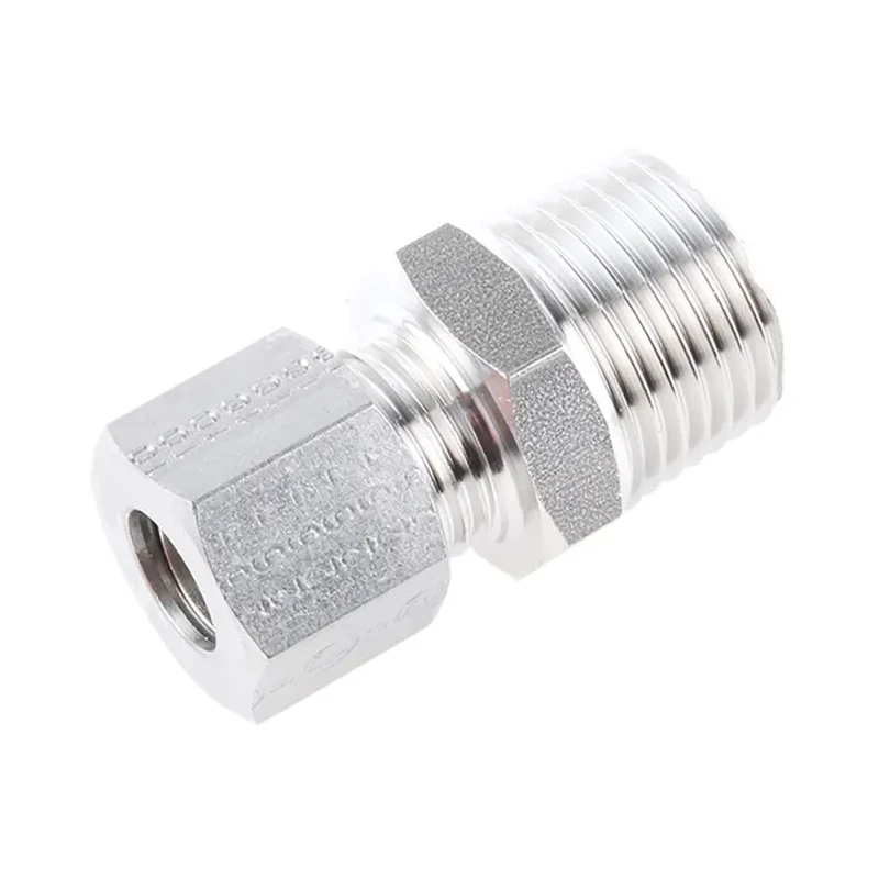 Legris Stainless Steel Pipe Fitting Straight Hexagon Coupler Male BSP 1/2 in 1805 10 21