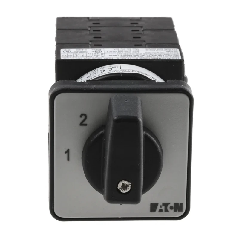 Eaton Cam Switch 3 Position 45° Rotary Actuator 690V AC 20A Flush Mount 78628229 T0-5-8270/E/EZ-P1(RS295-3108)