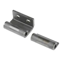 RS PRO Professional Steel Concealed Hinge with Lift Off Pin, 80 mm x 30 mm x 3 mm Model 293-7768