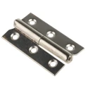 Pinet Nickel Plated Steel Concealed Butt Hinge with Barrel Pin, Screw Fixing, 50 mm x 30 mm x 1.2 mm 293-7825