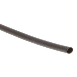 3M Heat Shrink Tubing Black 2.4 mm Sleeve Diameter x 11 m Length Polyolefin Flame Retardant HSR Series HSR 2,4