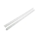 Hager Standard Grey Flexible Slot Cable Trunking W23mm x D21 mm x L500 mm Polyamide 