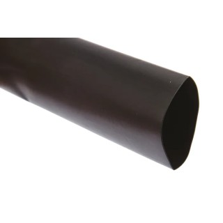 3M Heat Shrink Tubing Black 25.4 mm Sleeve Diameter x 3.5 m Length 2:1 Ratio HSR 25,4