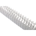Hager Standard Grey Flexible Slot Cable Trunking W41mm x D44mm x L500mm Polyamide 