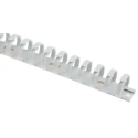Hager Self-Adhesive Grey Flexible Slot Cable Trunking W23mm x D21mm x L500mm Polyamide 