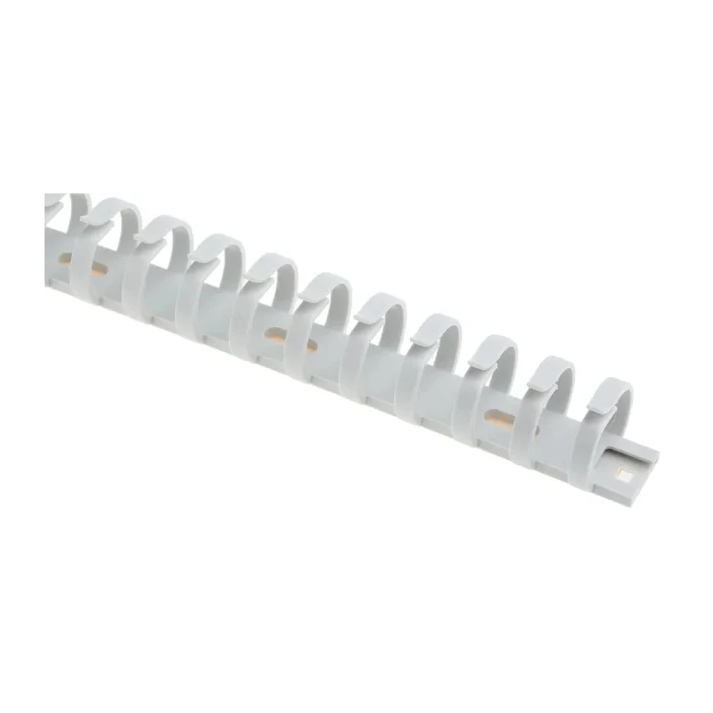 Hager Self-Adhesive Grey Flexible Slot Cable Trunking W23mm x D21mm x L500mm Polyamide 