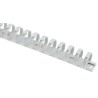 Hager Self-Adhesive Grey Flexible Slot Cable Trunking W23mm x D21mm x L500mm Polyamide