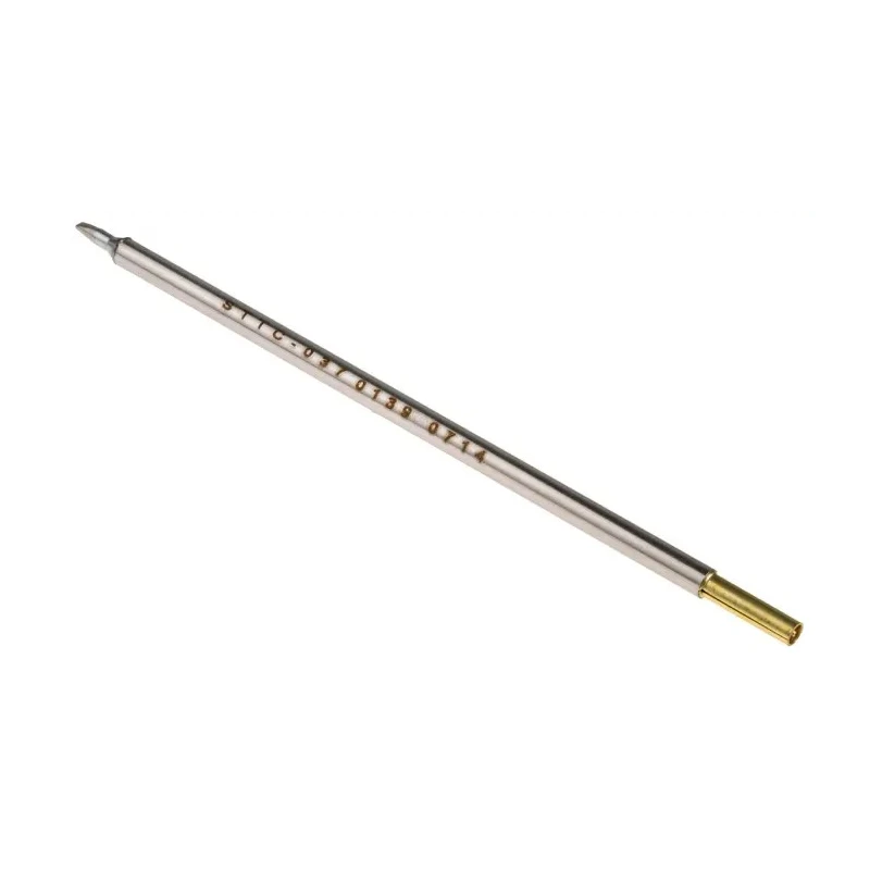 Metcal Soldering Iron Tip Chisel Shape 1.78 mm Width 9.9 mm Length 30° Angle for MX-RM3E MX-H1-AV STTC-037